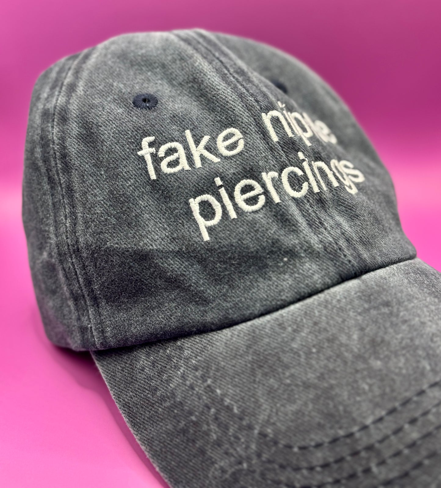 Fake Pierced Nipples Hat